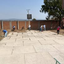 Limpieza de espacio comunitario